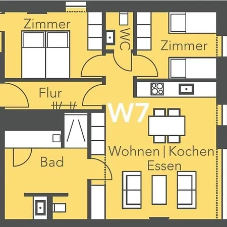 דירה Im Sonnengarten Leuchtfeuer *