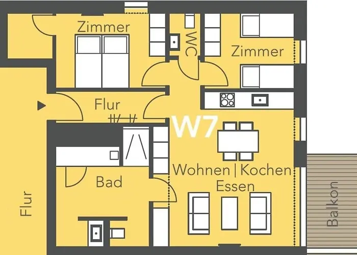 Lejlighed Im Sonnengarten Leuchtfeuer *